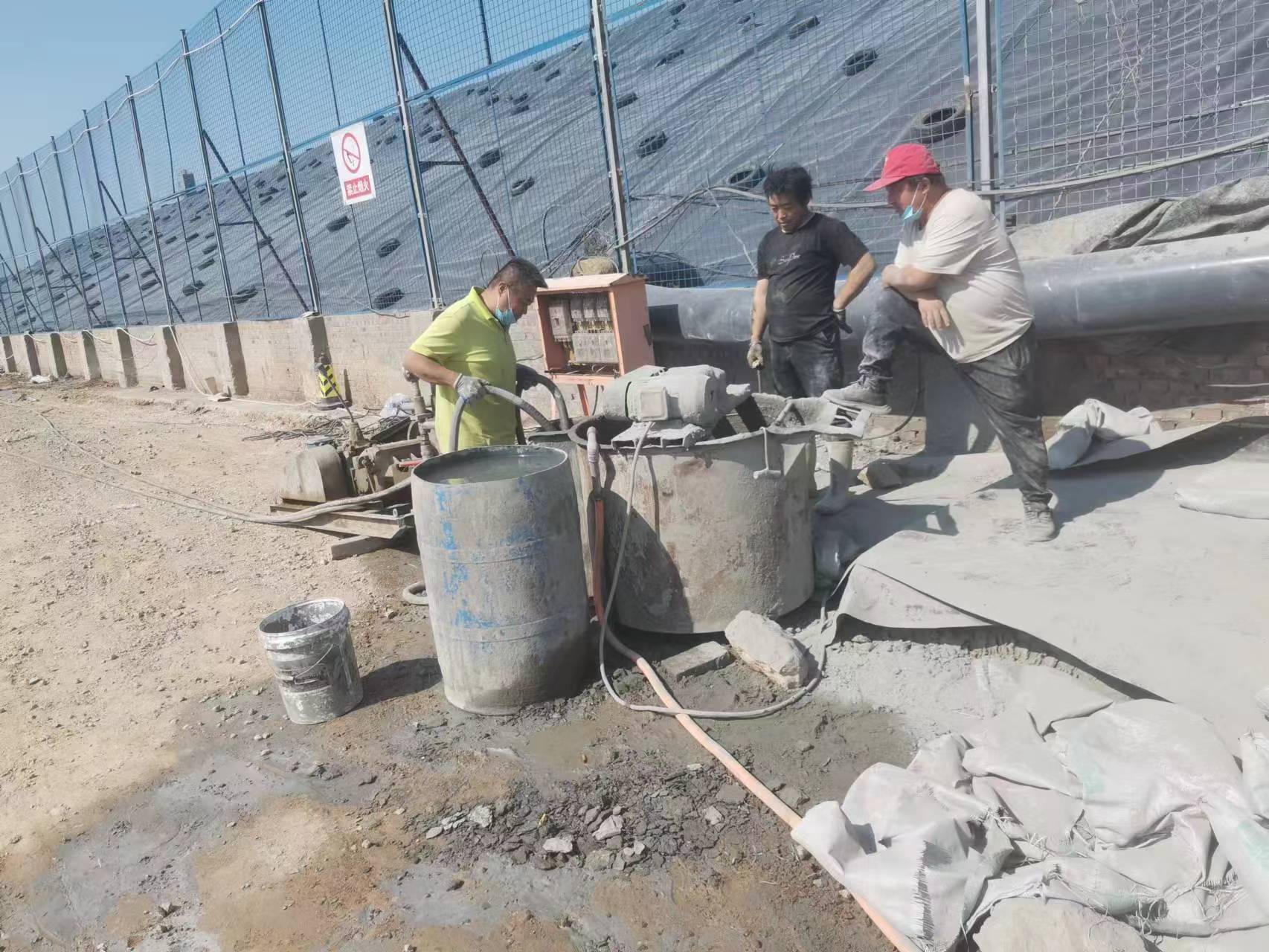 西山袖阀管注浆